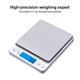 thumbnail image 4 of Kitchen Digital Scale Kitchen Fruit Vegetable LCD Display Stainless Steel Scale Jewelry Weighing Device 3kg, 4 of 9