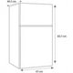 thumbnail image 2 of Frigobar Mabe 4 Pies CUbicos Gris RMF032PYMXX Mabe RMF032PYMX/X, 2 of 2
