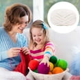 thumbnail image 3 of Knitting Yarn Bulk Wool Blend Fiber For DIY Craft Beginners Hand Knitting Crochet Projects Scarf And Blanket Making, 3 of 4