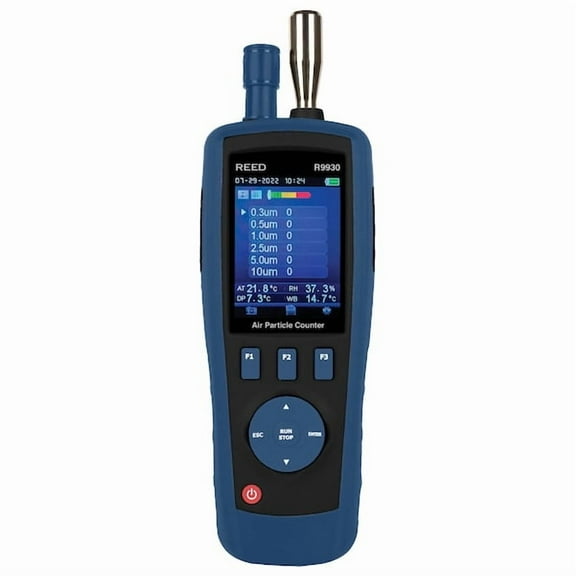 Reed Instruments Particle Counter, 0.3/0.5/1/2.5/5/10um R9930