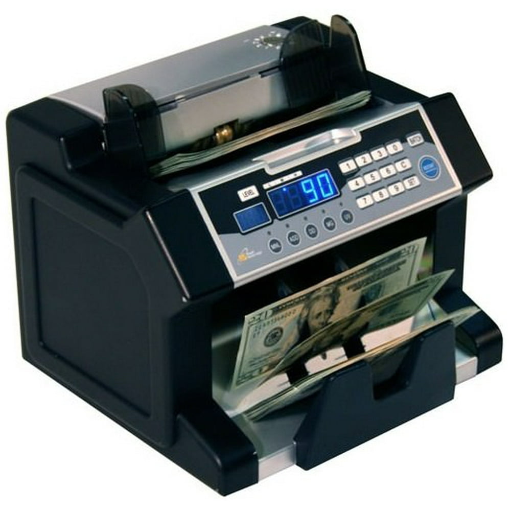 Front Loading 1,200 Bills Per Minute Bill Counter
