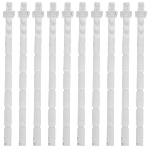 Yuan 10pcs Toilet Tank Rods Bathroom Toilet Water Tank Rods Toilet Flushing Button Accessories