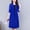 Blue, variant on Spring Jackets Womens Jackets Convertible Cocoon Light Weight Jackets Womens UV Protection Jacket 3/4 Sleeve Long Red Womens Jackets Casual