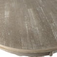 thumbnail image 4 of Pemberly Row Table de Bar à Piédestal Rond de 30 Pouces en Bois Flotté Naturel, 4 of 7