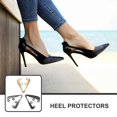thumbnail image 3 of 3 Pairs Metal Shoes Pointed Protector High Heels Toe Cap Elegant High Heels Tip Cover, 3 of 3
