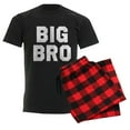 thumbnail image 6 of CafePress - Big Bro Men's Dark Pajamas - Men's Dark Loose Fit Cotton Pajama Set, 6 of 7