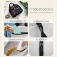 thumbnail image 5 of Yuyamidu Colorful Dog Lunch Box for School Student Insulated Lunch Bag for Kids Girls 6-8/8-10 Reusable Food Handbags Case 3rd Grade Cute Cooler Bags with Detachable Strap, 5 of 7