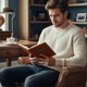 thumbnail image 2 of 2026 One Minute with God Daily Devotional for Men, 365 days of daily prayer brown book, 2 of 5