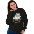 thumbnail image 5 of Tootsie Mr. Owl Christmas Santa Sweatshirt for Men or Women Brisco Brands S, 5 of 6