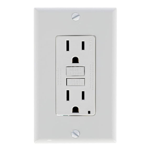 Contacto Falla A Tierra Leviton Blanco 11.5X7X3.2 Cm