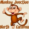 thumbnail image 3 of CafePress - Monkey Junction, NC T Shirt - Men's Classic Graphic T-Shirt, 3 of 4