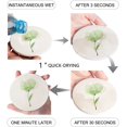 thumbnail image 2 of POGLIP Watercolor Flower Set of 8 Round Coaster for Drinks, Absorbent Ceramic Stone Coasters Cup Mat with Cork Base for Home Kitchen Room Coffee Table Bar Decor, 2 of 4
