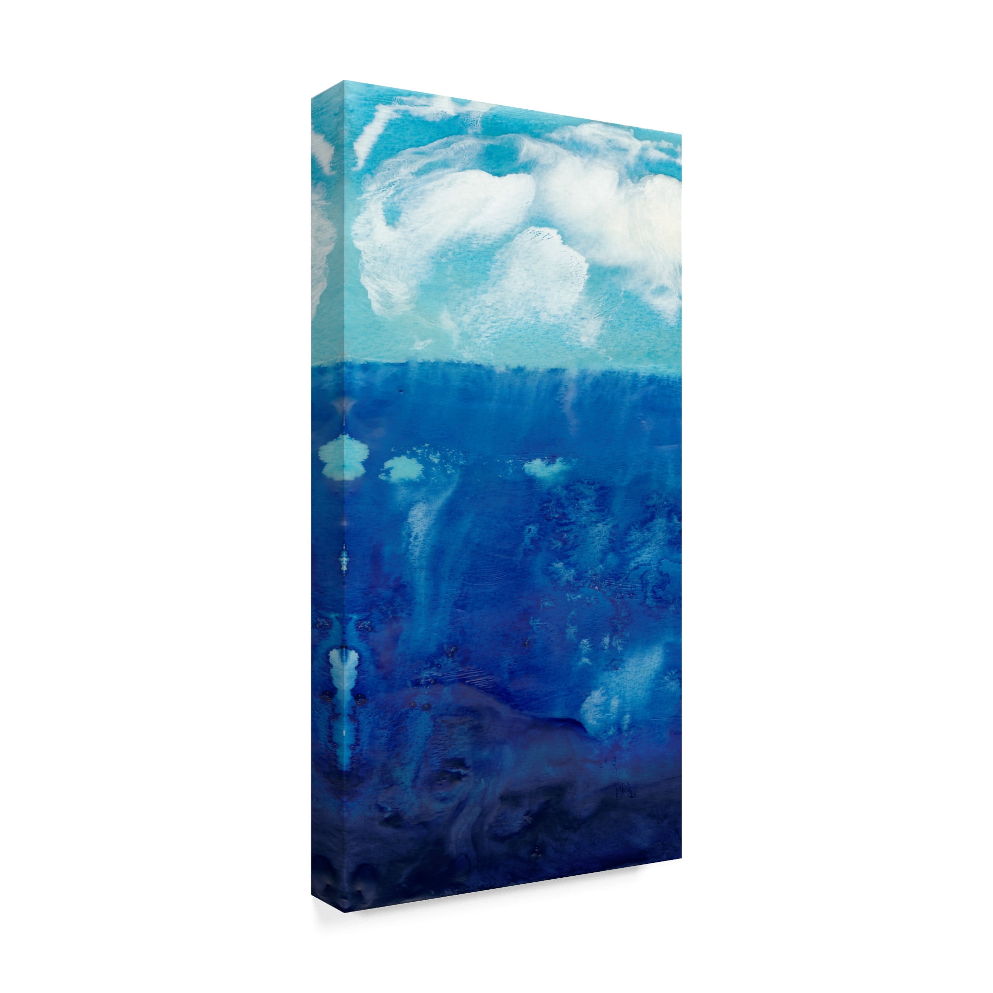 Trademark Fine Art 'Deep Blue I' Canvas Art by Alicia Ludwig