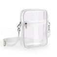 thumbnail image 3 of PVC Transparent Chest Bag, 20x15x6cm, Unisex, Stadium Approved, with Front Pocket, Adjustable Strap, for Travel Sports, Secure Durable, 3 of 3