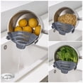 thumbnail image 5 of Colador de Silicona Ajustable con Clip para Ollas, Sartenes y Tazones. Escurridor de Mano para Fideos y Pasta., 5 of 5