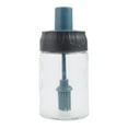 thumbnail image 1 of 280ml Seasoning Jar Leakproof Moisture-proof Glass Spice Bottle Container with Spoon Stick Brush, 1 of 8