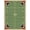 Green Cream Red Navy, Pattern 4, variant on ODIKA Football Athletic Door Field Hash Details Bold Stripe Doormat Pet Friendly & Kids Safe Play for Playroom, Bedroom, Reading Nook