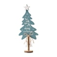 thumbnail image 3 of Adornos de madera para árboles de Navidad, centros de mesa, manualidades, regalos, adornos navideños, adornos de mesa, estantería para la oficina, sal, 3 of 9