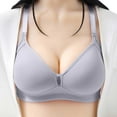 thumbnail image 1 of Comfortable Seamless Full Coverage Bra for Women, Wireless with Soft Support, Nylon/Spandex, Regular & Plus Sizes, 36 - 46, 1 of 3
