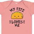 thumbnail image 4 of Inktastic My Titi Loves Me with Taco Illustration Boys or Girls Baby Bodysuit, 4 of 5