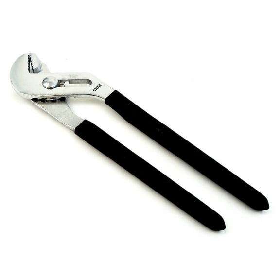 9-1/2" CHANNEL LOCK TYPE PLIER WITH RUBBER GRIPS