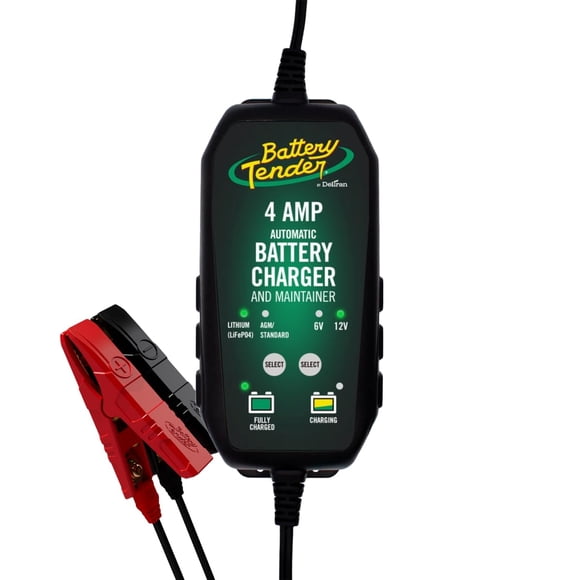 Cargador inteligente automático Battery Tender de 4 A para 12 V/6 V