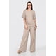 thumbnail image 1 of Conjunto con drapeado asimetrico Roman Fashion /Juvenil, 4379 (Beige) beige CH, 1 of 4