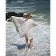 thumbnail image 4 of EastNBlue East'N Blue Livia Turkish Peshtemal Beach Towel, Prewashed for Soft Feel, 100% Turkish Cotton, Quick Dry, Absorbent, 36 x 72" Grey, 4 of 5