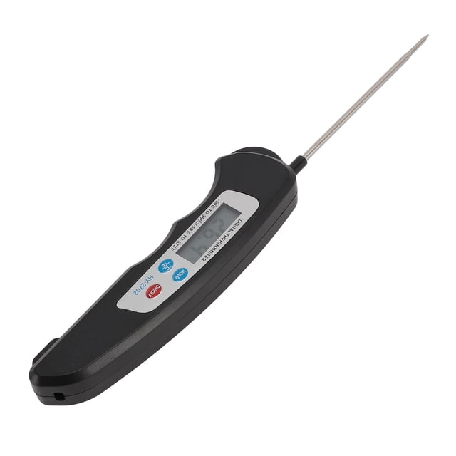 Foldable Long Probe Digital Thermometer Fast Read Food Thermometer, Candy Making, Outside Grill for Grilling Kitchen Cooking Outdoor