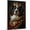 Bernese Mountain, variant on Dog Canvas Print Funny Smooth Fox Terrier Dog Painting Poster Vintage Wall Art Starry Night Artwork Picture for Bedroom Decor
