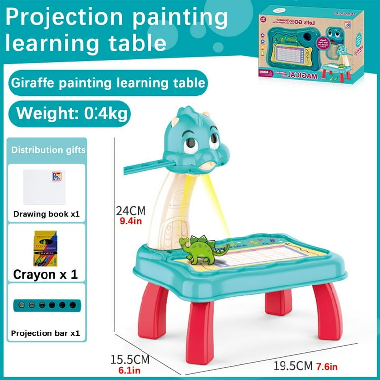  Drawing Projector For Kids - Trace And Draw Projector Toy, Child Smart Projector Sketcher Desk, Intelligent Draw Projector Toy  Machine