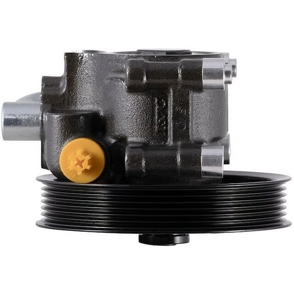Power Steering Pump with Pulley - Compatible with 2009 - 2010 Ford F-150 4.6L 5.4L V8 (From 12/01/2008 Vehicle Production)