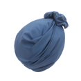 thumbnail image 4 of Women Headscarf Solid Color Bow-knot Soft Breathable Hat Retro Headwrap for Ladies Hair One Size, 4 of 8