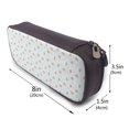 thumbnail image 3 of Lsque Strawberry Printed Big Capacity PU Leather Pencil Case Large Pencil Pouch Stationery Pen Bag Pencil Holder for Teen, 3 of 6