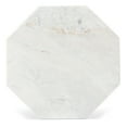 thumbnail image 5 of Baxton Studio Venedict Modern and Contemporary Black Metal End Table with Marble Tabletop, 5 of 8