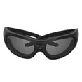 thumbnail image 4 of Gafas de Seguridad para Protección Facial contra el Viento Y la  Patrón de Malla de Hierro Resistente a los Impactos UV400 Gafas de Protección Táctica para Fanáticos, 4 of 8