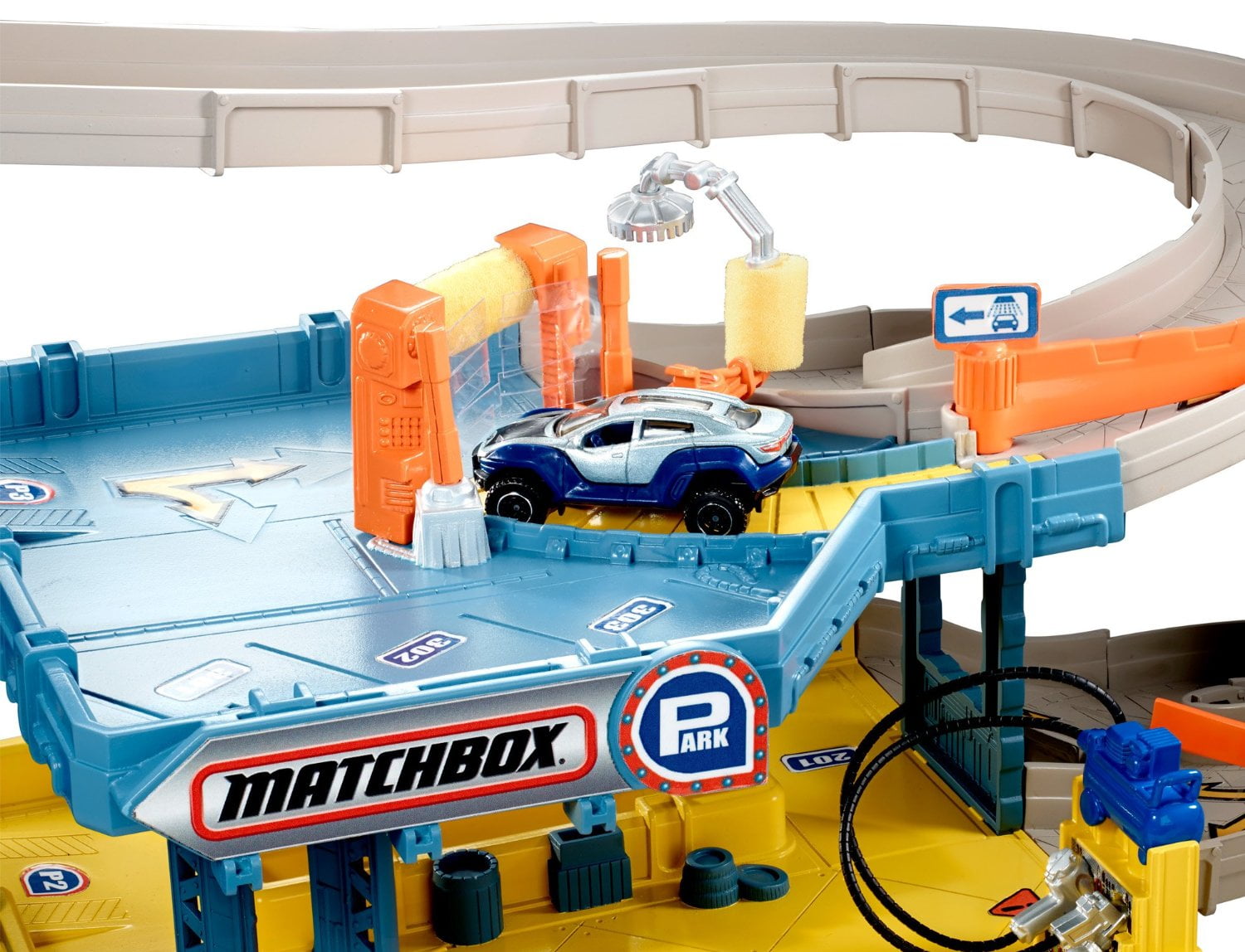 matchbox 4 level garage walmart