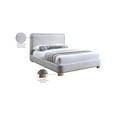 thumbnail image 2 of Meridian Furniture Nolita Grey Linen Textured Fabric King Bed, 2 of 7
