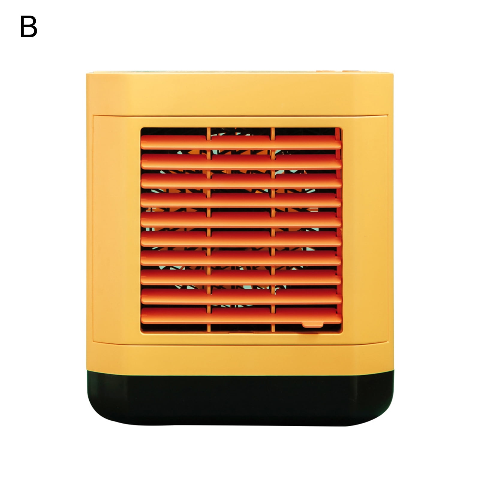 iaksohdu 1 Set 3 Gear Wind Air Cooler with Night Light ABS Mini