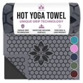 thumbnail image 1 of Esterilla de yoga Clever Yoga Hot, antideslizante, absorbente de sudor, gris, 1 of 9