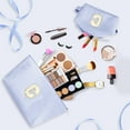 thumbnail image 5 of DAKIMOE Makeup Bag Cosmetic Bags Organizer Personalized Initial Travel Essentials Toiletry Bag for Birthday Christmas Girlfriend Teacher Valentines Day Gifts, 5 of 9