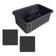 thumbnail image 2 of Caja de herramientas para garaje, organizador de piezas de caja de herramientas de almacenamiento extraíble Negro, 2 of 9
