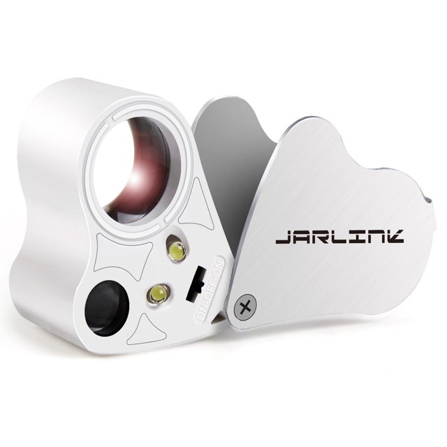 Lupa Jewelers JARLINK 30X 60X con luz LED