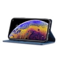 thumbnail image 2 of iPhone XS Max Wallet Case iPhone XS Max Luxury PU Leather Case, Book Folding Flip Retro Case with Kickstand, [RFID Blocking] Credit Card Slot Magnetic Closure Protective Cover, Blue, 2 of 8