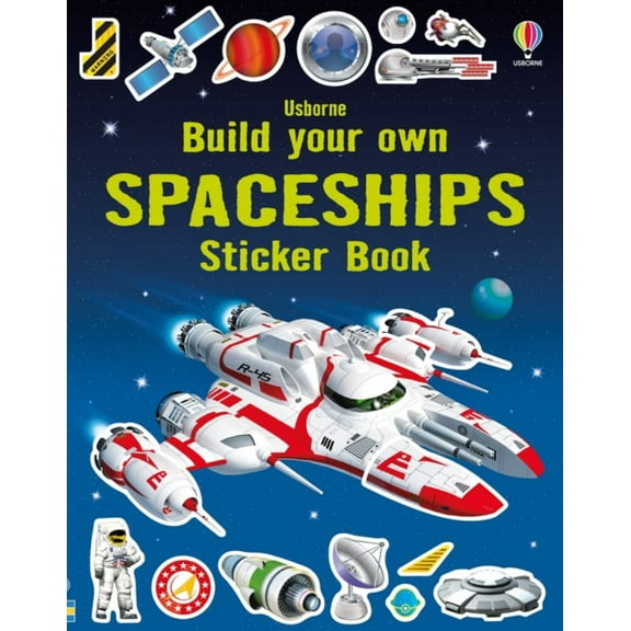 Simon Tudhope: Build Your Own Spaceships Sticker Book (Paperback)