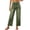 Army Green, variant on Women’s High Waisted Cropped Wide Leg Jeans Button Zip Straight Leg Denim Pants Y2K Vintage Casual Baggy Boyfriend Trousers with Pockets Blue