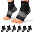 thumbnail image 1 of Calcetines de compresión PAPLUS para fascitis plantar (6 pares), 1 of 7