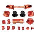 thumbnail image 1 of Full Set of Gamepad Buttons, Electroplated Replacement Grips, Accessories for Xbox Series XRed, 1 of 4