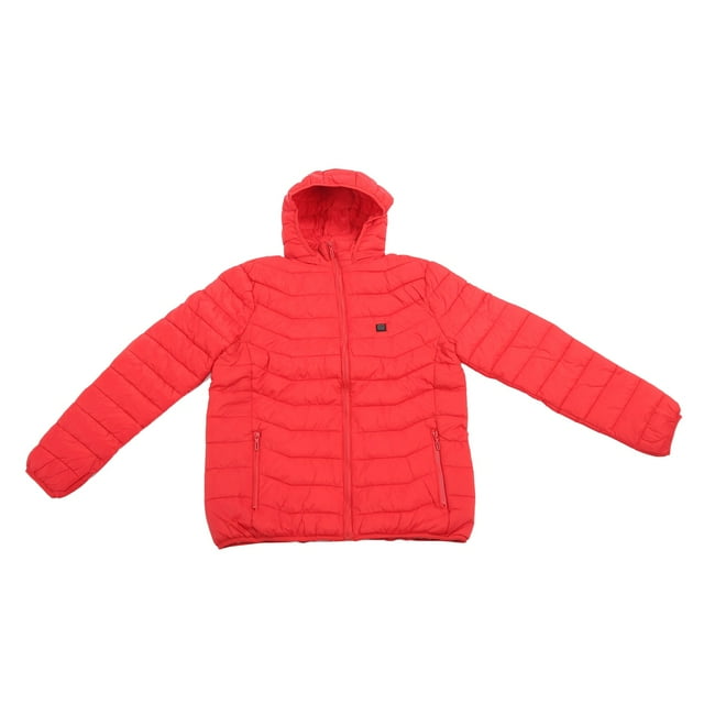 Chaqueta calefactora eléctrica,Chaqueta calefactora para hombres Chaqueta calefactora de invierno Chaqueta con capucha calefactable Altamente versátil