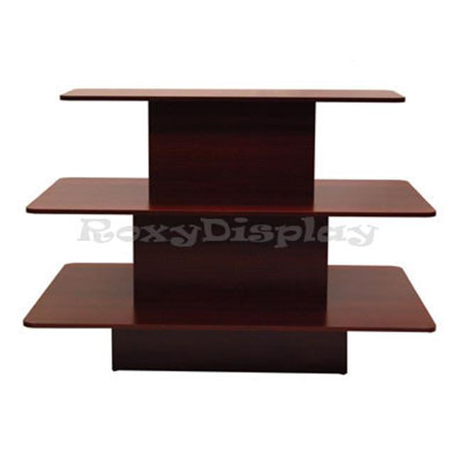 Clothes Display Table Racks Stand, Cherry Coat Rack Standing Desk